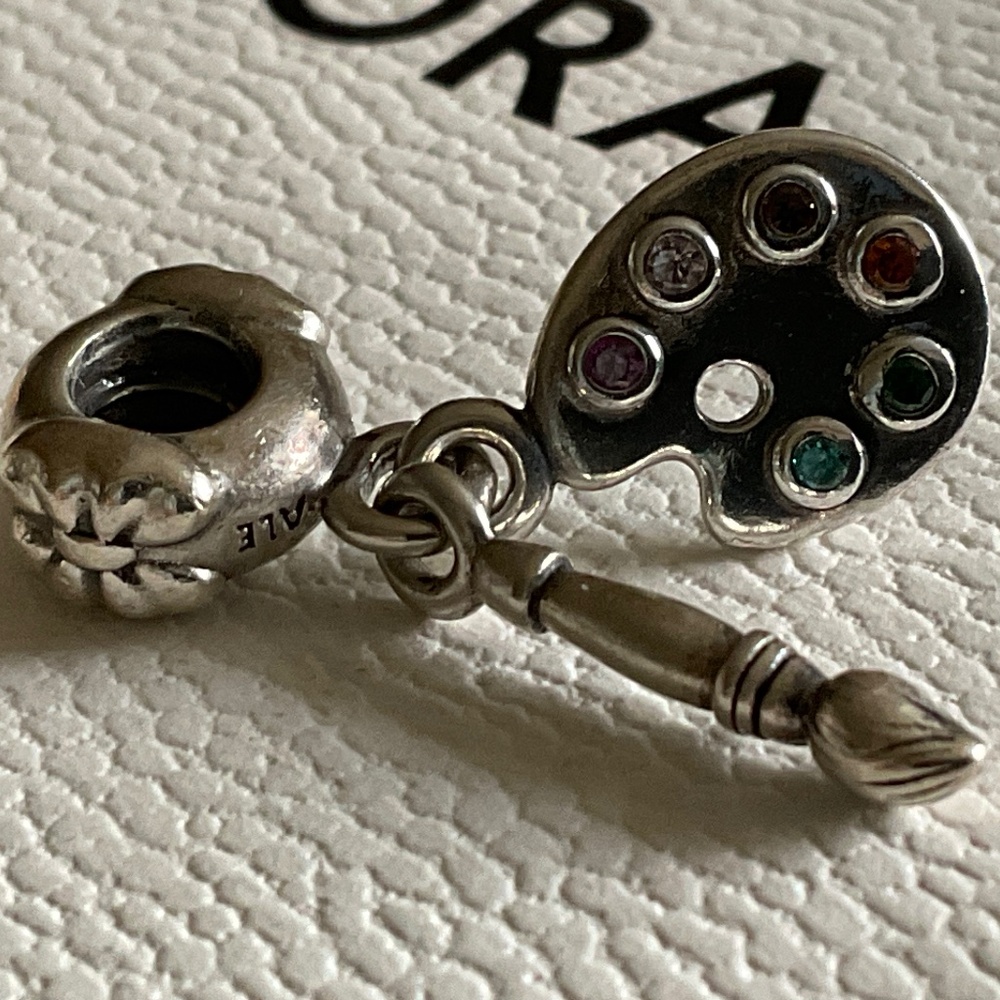 Pandora Panther Brush charm - Picture 6 of 7